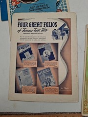 7 VTG Sheet Music Books 1924 &rsquo;25 29 31 35 36 57 Exc Cond 20s 30s Great Graphics