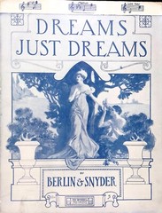 Dreams Just Dreams Sheet Music Irving Berlin Ted Snyder Medium Voice 1910