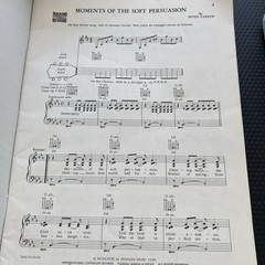 Vtg Peter paul and mary late again Guitar Vocal song book Sheet Music Notation