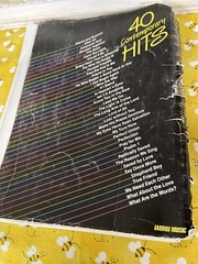 40 Contemporary Hits Medium Voice Range Vocal Solo Word Music Song Book 1989