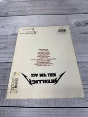 Metallica Kill ’Em All Guitar Tab Songbook 1990 Cherry Lane Music