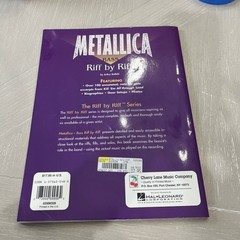 Metallica Bass Riff by Riff-Paperback-By Arthur Rotfield -Cherry Lane Music 1997