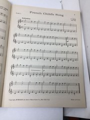The World&rsquo;s Best Children&rsquo;s Piano pieces Vintage Sheet Music Book