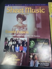 Sheet Music Magazine – 4 Issues 1997 – Piano/Guitar – Very Good Condition