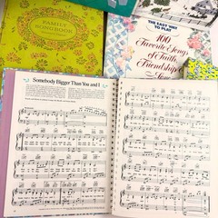 Vtg Readers Digest Songbook Lot 7 Hardcover Books 1 Lyric Booklet Sheet Music