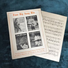1923 Music Poster Sheet Music « Don&rsquo;t Waste Your Tears On Me