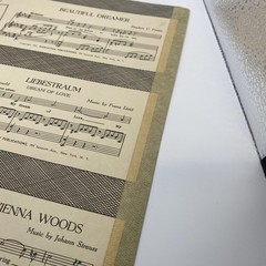 Tchaikovsky Piano Concerto Bb Minor Piano Sheet Music Manhattan 1941 Vintage
