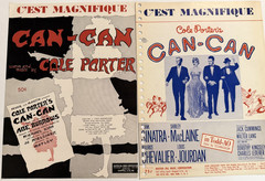 Cole Porter CAN-CAN Sheet Music Lot 6 Pieces 1953 Broadway + 1960 Film Sinatra