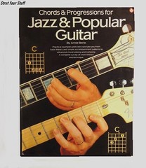 JAZZ & POPULAR GUITAR by Arnie Berle. 1986 Book of Chords & Progressions AMSCO