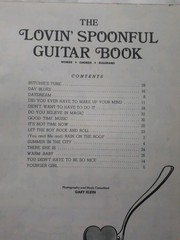 THE LOVIN&rsquo; SPOONFUL GUITAR BOOK – WORDS, CHORDS & DIAGRAMS – 1966 (RARE)