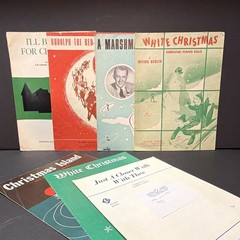 Irving Berlin Music Corp White Christmas Sheet Music Song Book Simplified Piano