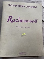Rachmaninoff Second Piano Concerto Piano Solo Edition Charles Hansen Music Book