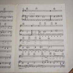 Vintage Lauren Wood « Please Don&rsquo;t Leave » Music Sheet Piano Vocals Guitar Chords