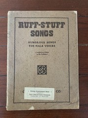 Ruff Stuff Songs Humorous Songs For Male Voices C C Birchard & Co