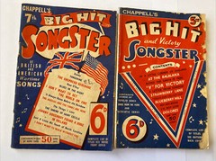 4 x Vintage Songster Booklets Paperback 5th 7th 14th 43rd Used Big Hit Boomerang