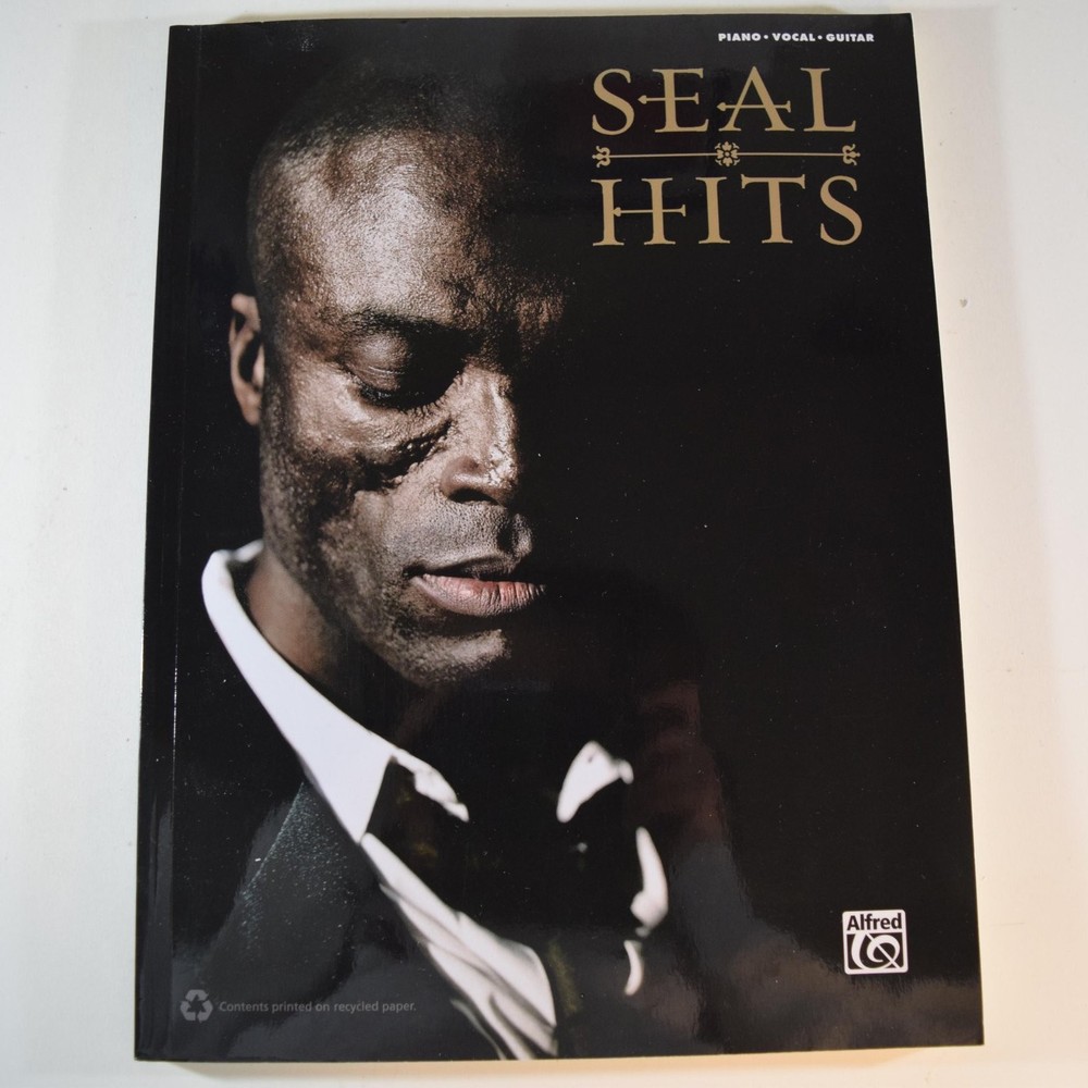 Seal – Hits – Songbook P/V/G Piano Vocal Guitar – Folio Alfred 34638 – 18 Songs