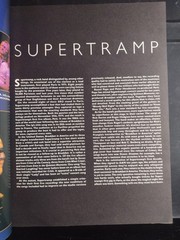 SUPERTRAMP Songbook PARIS 16 Songs + Photos 1980 LOGICAL Long Way Home New Con
