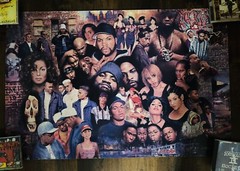 Original CLEMENT MICARELLI 1994 POSTER – RAP HIP-HOP 94 HISTORY MONTAGE Vintage