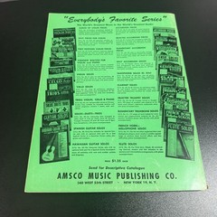 Vtg 1950 Everybody’s Favorite Easy Trumpet Solos No. 77 With Piano Acc