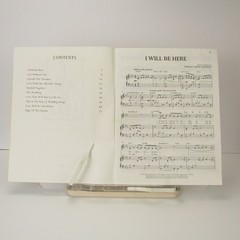 I Will Be Here Songbook 10 Contemporary Wedding Songs P/V/G Sparrow 1990 Piano