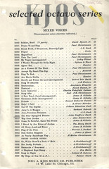 The Star-Spangled Banner, Vintage Sheet Music for Mixed Voices, 1940 Neil A Kjos