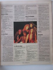 1989, Billy Joel, « PULSE » Magazine (No Label) Scarce / Vintage TOWER RECORDS