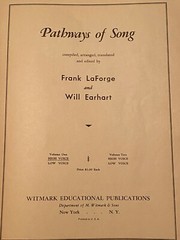 1934 Pathways of Song High Voice Frank LaForge Will Earhart Sheet Music Booklet