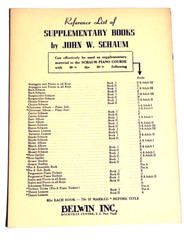 John W. Schaum Note Speller Book Two As Essential As The Instrument 32pages 1946