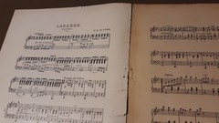 1901 Lazarre Waltzes Vintage Piano Sheet Music by H.B. Blanke
