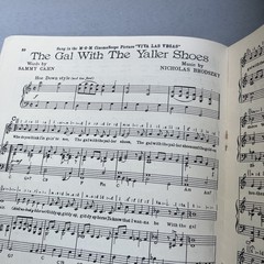 VINTAGE ORIGINAL SHEET MUSIC 1955 ROBBINS CAVALCADE HIT SONGS NO 2 11 SONGS