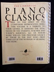 New Amsco The Library of Piano Classics Piano Sheet Music Classical Solo