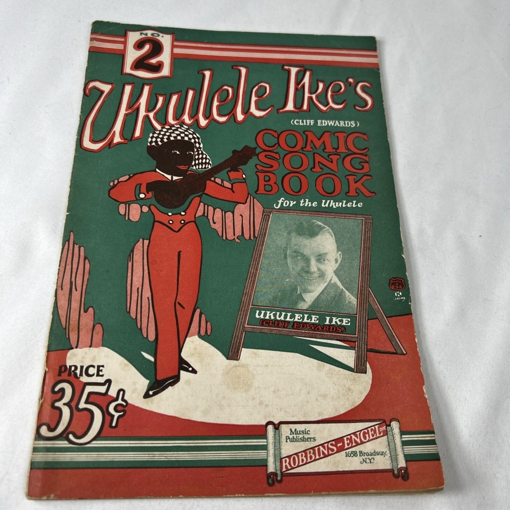 Vintage 1920 Ukulele Ikes Comic Song Book