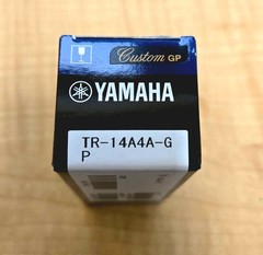 Yamaha Heavyweight Trumpet Mouthpiece – 14A4a with Gold-plated Rim and Cup