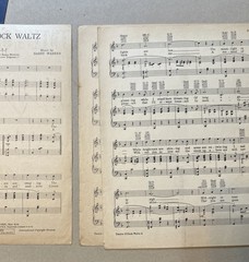 Vintage Sheet Music, Ukulele & Piano, 1922-1929