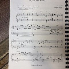 Anthony Burger Hands of Time Gospel Sacred Piano Solo Rare