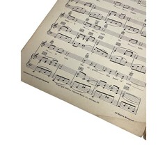 Ah So Pure Sheet Music From the Opera Martha Bob Crosby and Orchestra