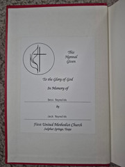 THE UNITED METHODIST HYMNAL Book of United Methodist Worship Red Hardcover 1989