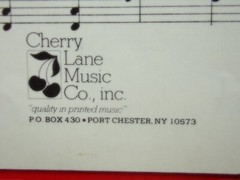 Hello Sheet Music Lionel Richie Piano 1983 Cherry Lane Vintage Ballad USA SELLER