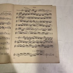 6 Petits Ars Varies for Violin CH Dancla Volume 785 Op 89 Schirmer Library