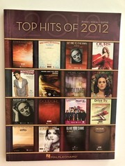 Top Hits Of 2012 Songbook (Piano/Vocal/Guitar)