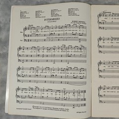 1959 Intermezzo Music for a Sentimental Mood Baldwin Organ Sheet Music Book 64pp
