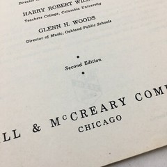 Vintage Music Book, « Songs We Sing », 1941, Paperback, 144 pages