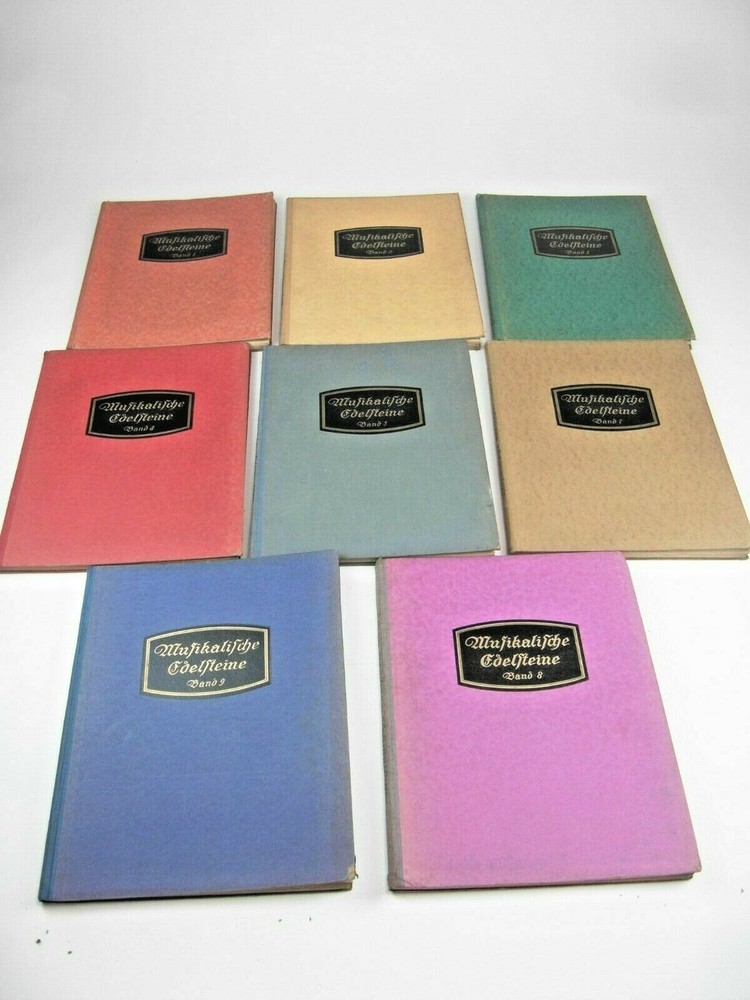 Rare Old Sheet Music 8 x Musical Gems Volume 1 2 3 4 5 7 8 9 Opera Operetta