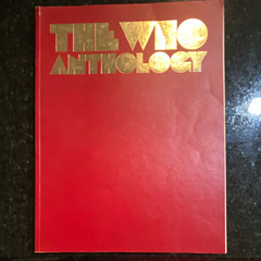 The Who Anthology Sheet Music Song Book Piano/Vocal Rock Collection