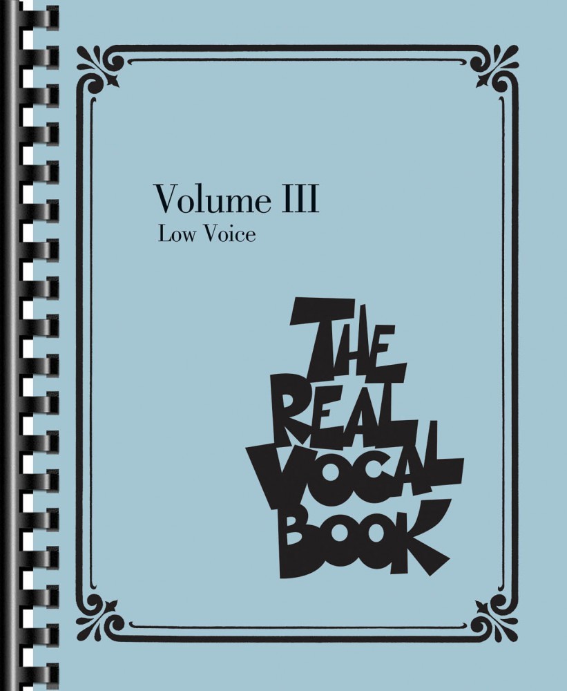 The Real Vocal Book Volume III Low Voice Real Book Lead Sheets NEW 000240392