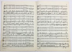 Lorenz&rsquo;s Two Part Choruses Roses From the South Sheet Music 1939 Johann Strauss