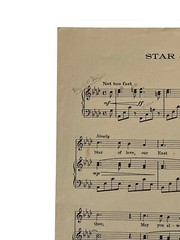1952 Sheet Music STAR OF LOVE Fourth Edition John Lewis McDonald