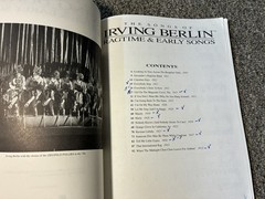 Irving Berlin 5 Songbooks: Ballads, Ragtime, Novelty, Broadway, Movies. 1981