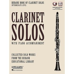 Rubank Book of Clarinet Solos Intermediate Level Softcover Media Online