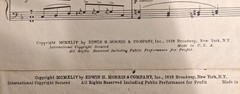 1924 1925 1944 (2) Vintage Lot of 4 Sheet Lyrics Words Music
